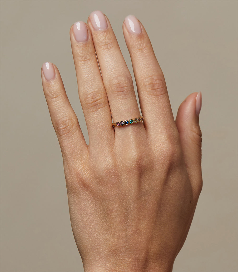Rainbow Bezels – Sofia Kaman