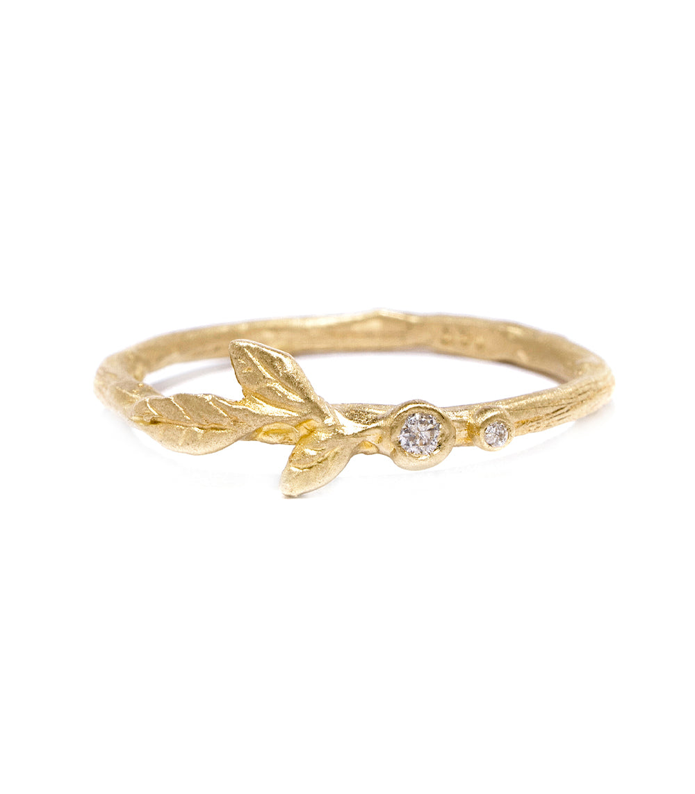 Twig Wedding Band