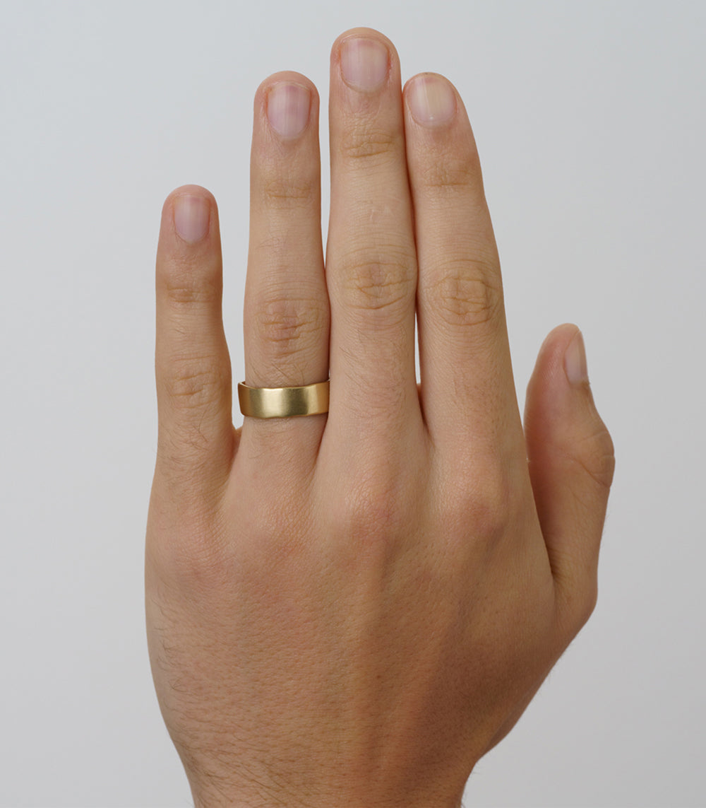 Torn Paper Wedding Band – Sofia Kaman1