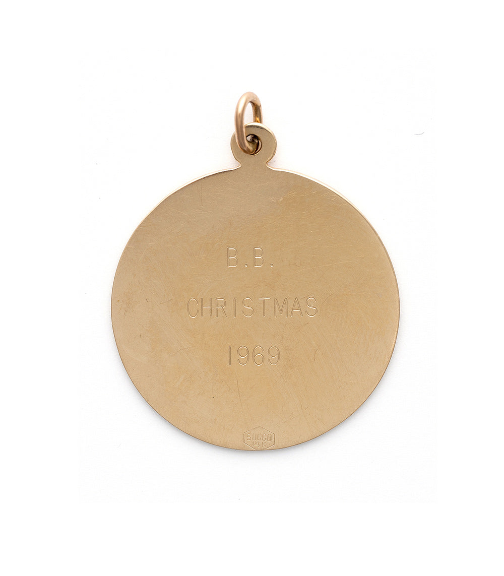 Vintagel Gold Charm