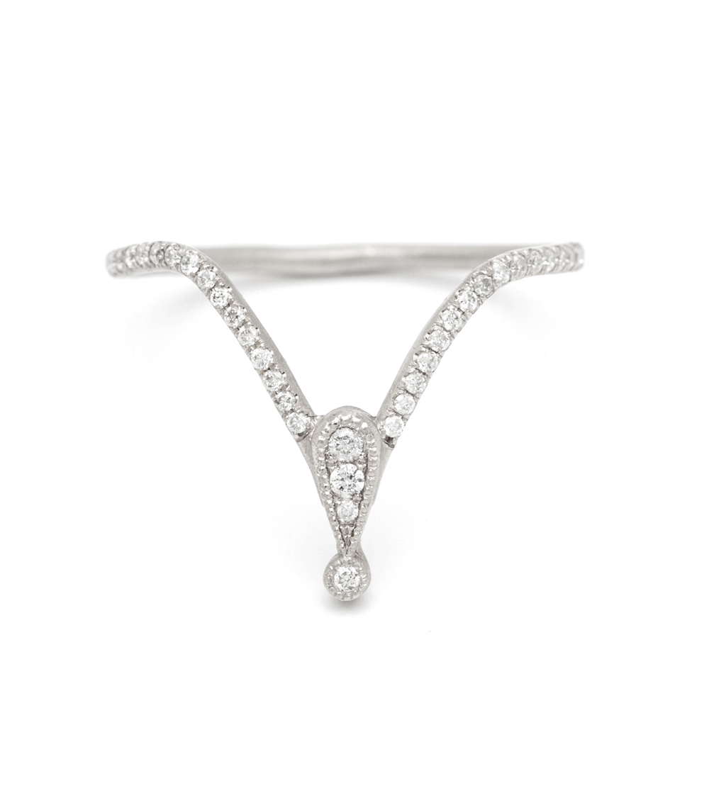 Tiara Diamond V Shaped Layering Necklaces