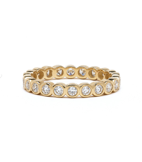 Awa | Fine Lab-Grown Diamond Wave Wedding Ring – Kate & Kole