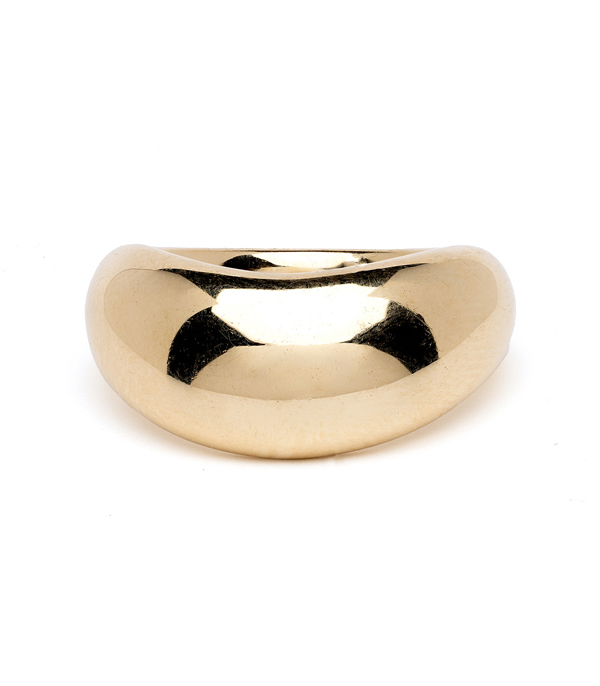 14K Solid Gold Wedding Band for Unique Engagement Rings designed by Sofia Kaman handmade in Los Angeles using our SKFJ ethical jewelry process.