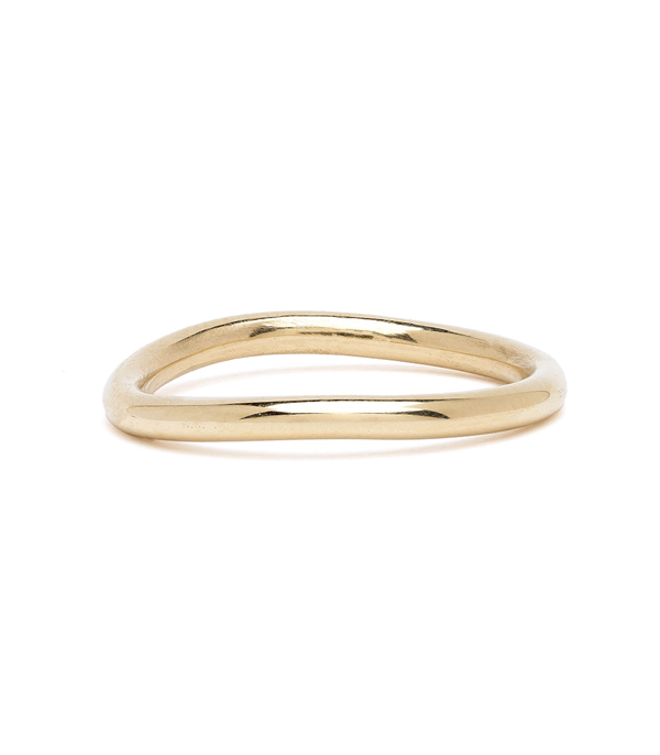 14K Gold Wedding Nesting Band for Unique Engagement Rings designed by Sofia Kaman handmade in Los Angeles using our SKFJ ethical jewelry process.