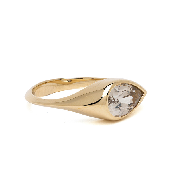 Pear Shape Engagement Ring